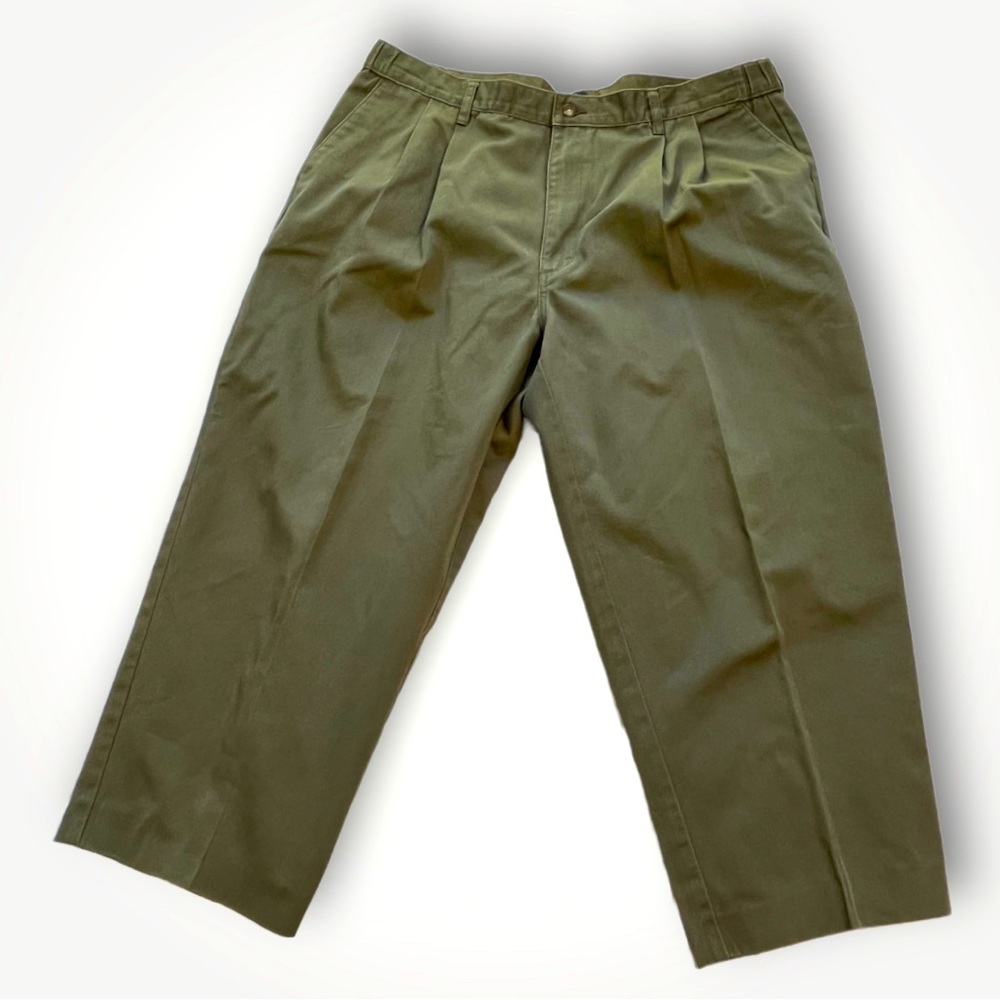 Basic Editions Gray Khaki Pants 42x25